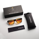 pack lunettes de gamer la revolution orange horus x